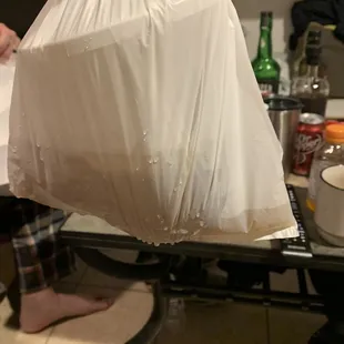 Anyone want a bag of broth?