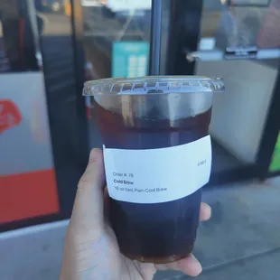 All because the guy was rude, I had to get my coffee elsewhere.