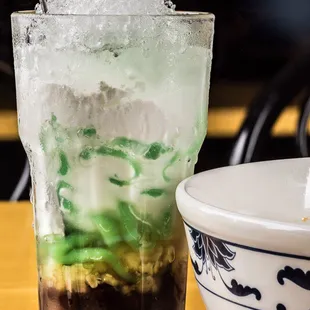 Three-flavor pudding