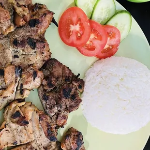 Chicken Rice Plate