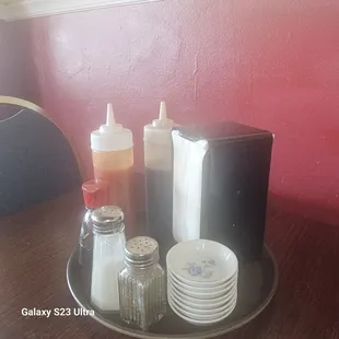 Self serve condiments