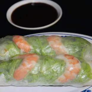 Shrimp and pork Spring Rolls