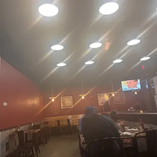 a man sitting at a table