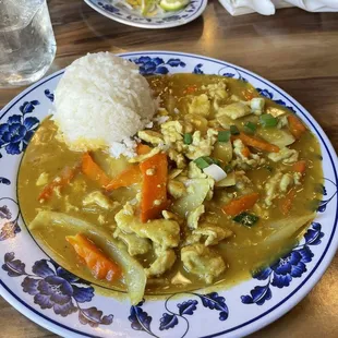 Yellow Curry - Spicy Chicken