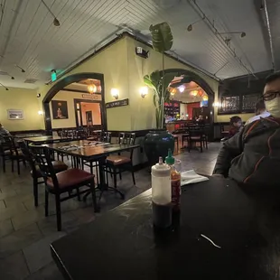 To see how empty the place is
