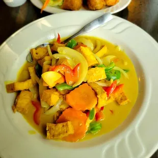 Tofu curry