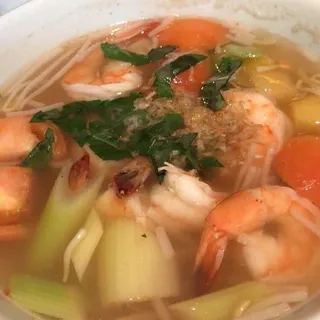 Sweet and Sour Shrimp Soup