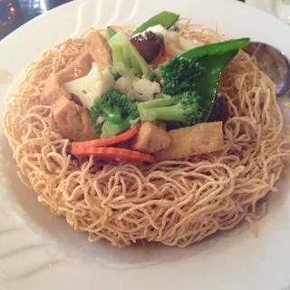 Crispy Noodle with Tofu