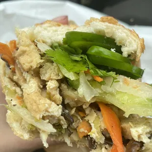 Veggie banh mi