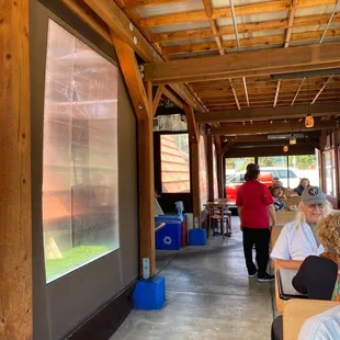 Outdoor eating