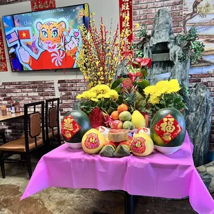 Lunar New Year display