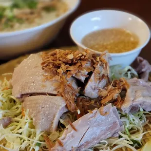 Duck noodle soup