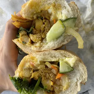 Lemongrass Chicken Sandwich