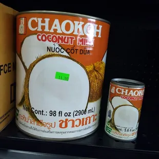 Biggest can of coconut milk I&apos;ve ever seen!