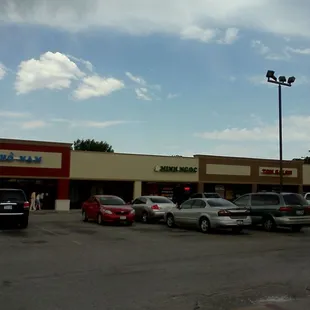 The plaza.