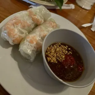 4. Shrimp Spring Rolls