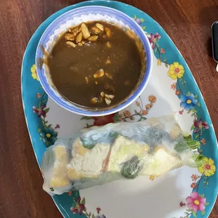 Tofu Vietnamese Spring Rolls