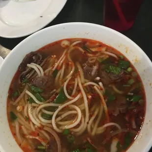 Spicy Beef Noodles Soup