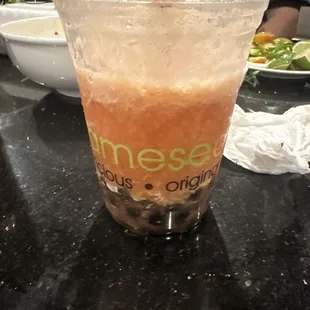 Boba smoothie w extra boba