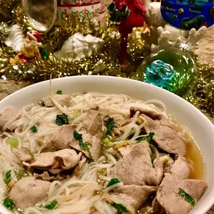 Beef &amp; Meatball Pho - Very good!