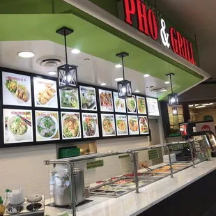 Store front food court in the Great Lakes mall