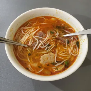 a bowl of soup