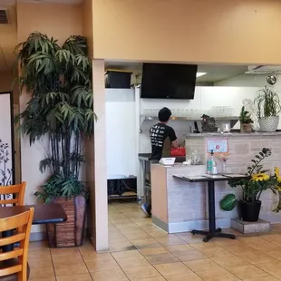 a view of a restaurant