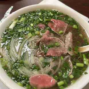 Rare Steak Pho