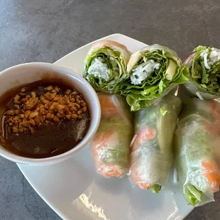 Shrimp spring rolls - 1 order