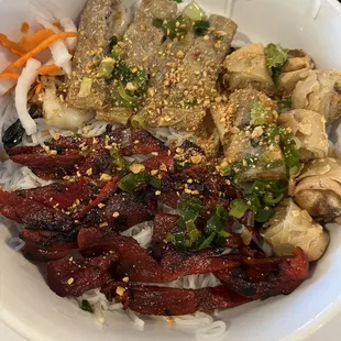 Grilled Pork Noodle Bowl