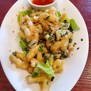 Butter Garlic Calamari