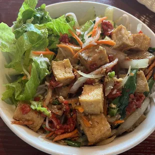 Lemongrass Tofu Vermicelli