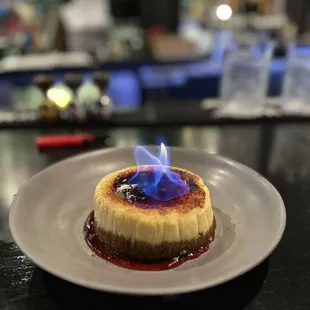 Cheesecake crème brûlée