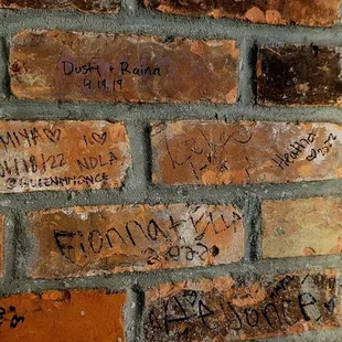 Vieux Carre Pizza - French Quarters - Brickwall