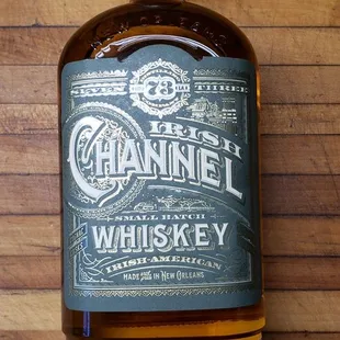 a bottle of whisky
