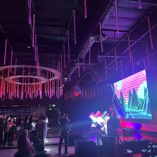 Venue with the stage