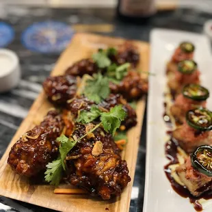 Crispy Confit Chicken Wings