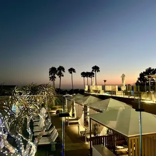 Amazing night view from the patio