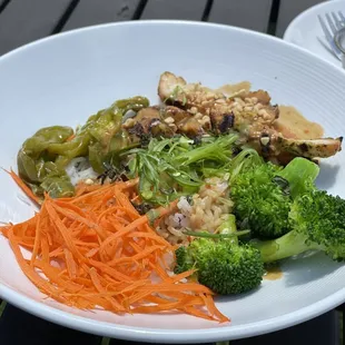 Thai Peanut Chicken Bowl