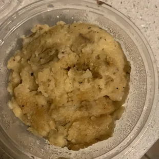 Old mashed potatoes