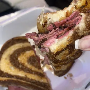 Pastrami sandwich