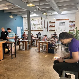 Seating area, you can choose where you'd like to sit.