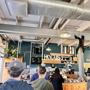 people in a coffee shop