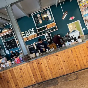 Waiting for my vanilla latte