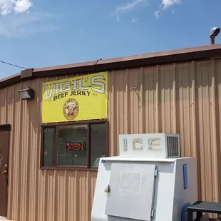 the outside of the building