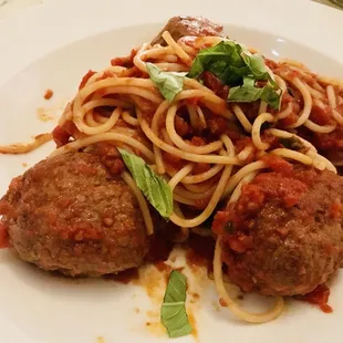 Spaghetti and Meatballs