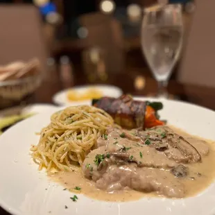 Veal Scaloppine with Porcini Mushrooms