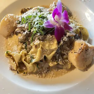 Pappardelle Con Funghi E Capesante