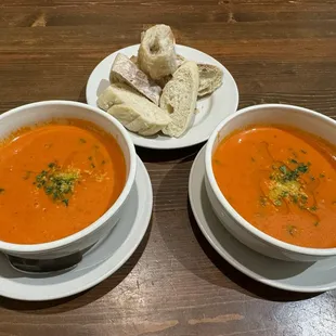 Creamy tomato basil soup - It was EXCELLENT!!