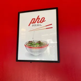 a poster of a bowl of noodles